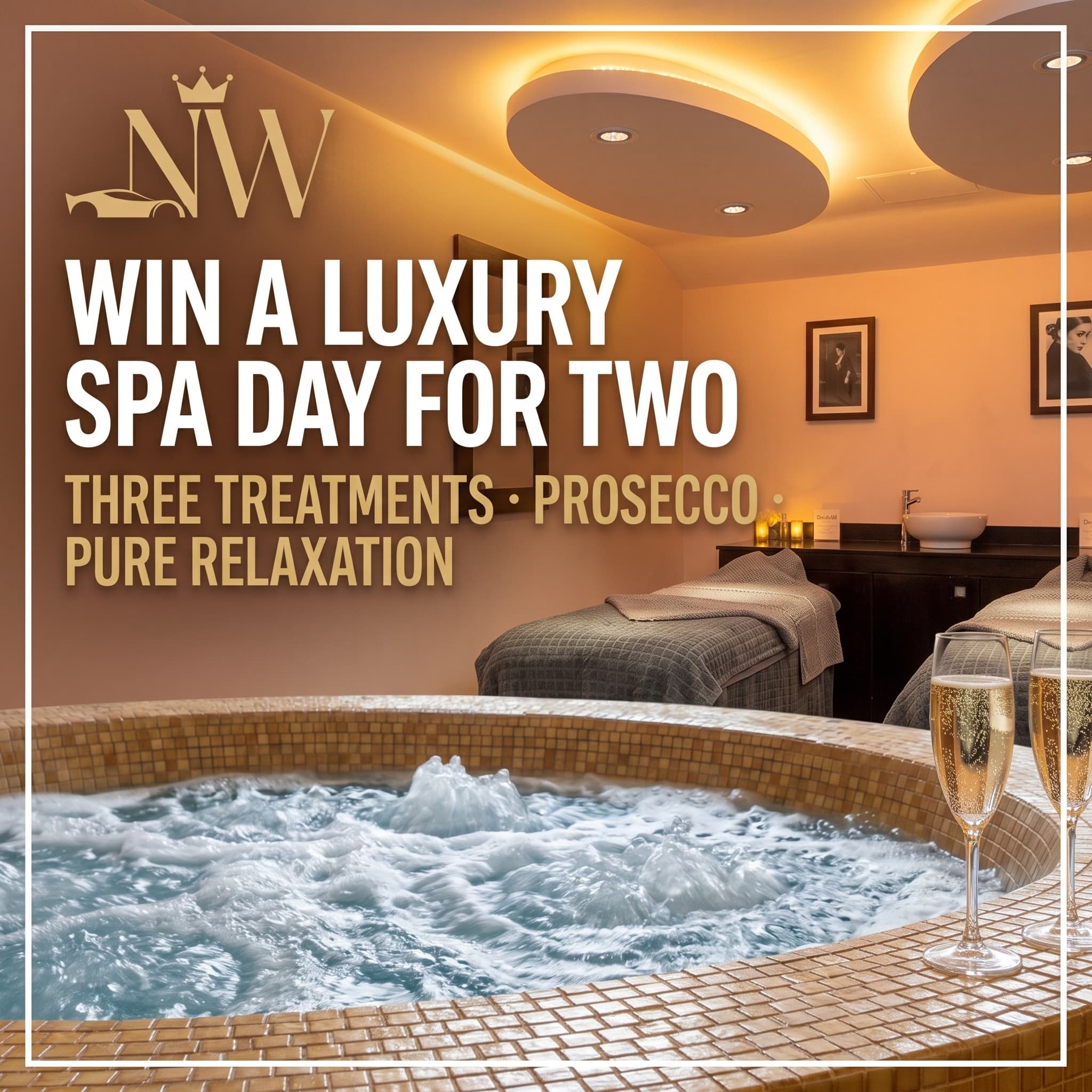 Bubbles & Bliss - Spa Day for Two 🥂